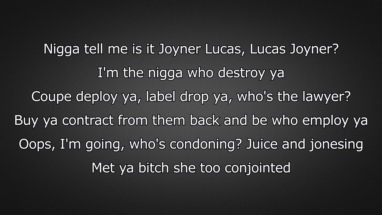 Tory Lanez - Litty Again Freestyle (Joyner Lucas Diss) (Lyrics)