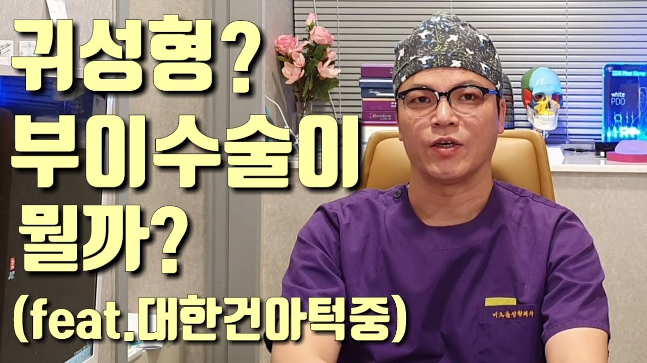 [재능기부] 귀성형 부이수술이 뭘까?(feat.대한건아턱중)