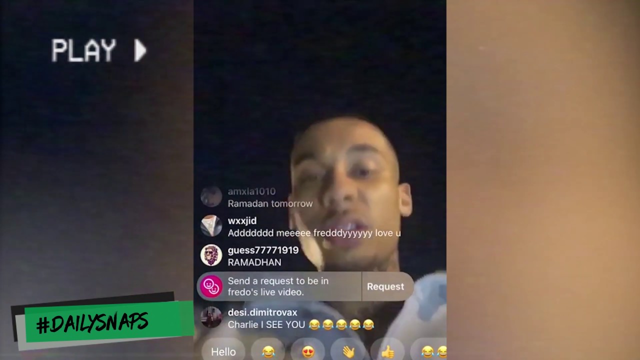 Fredo telling peolpe to stop drinking lean on Instagram Live #DailySnaps | Audio Saviours