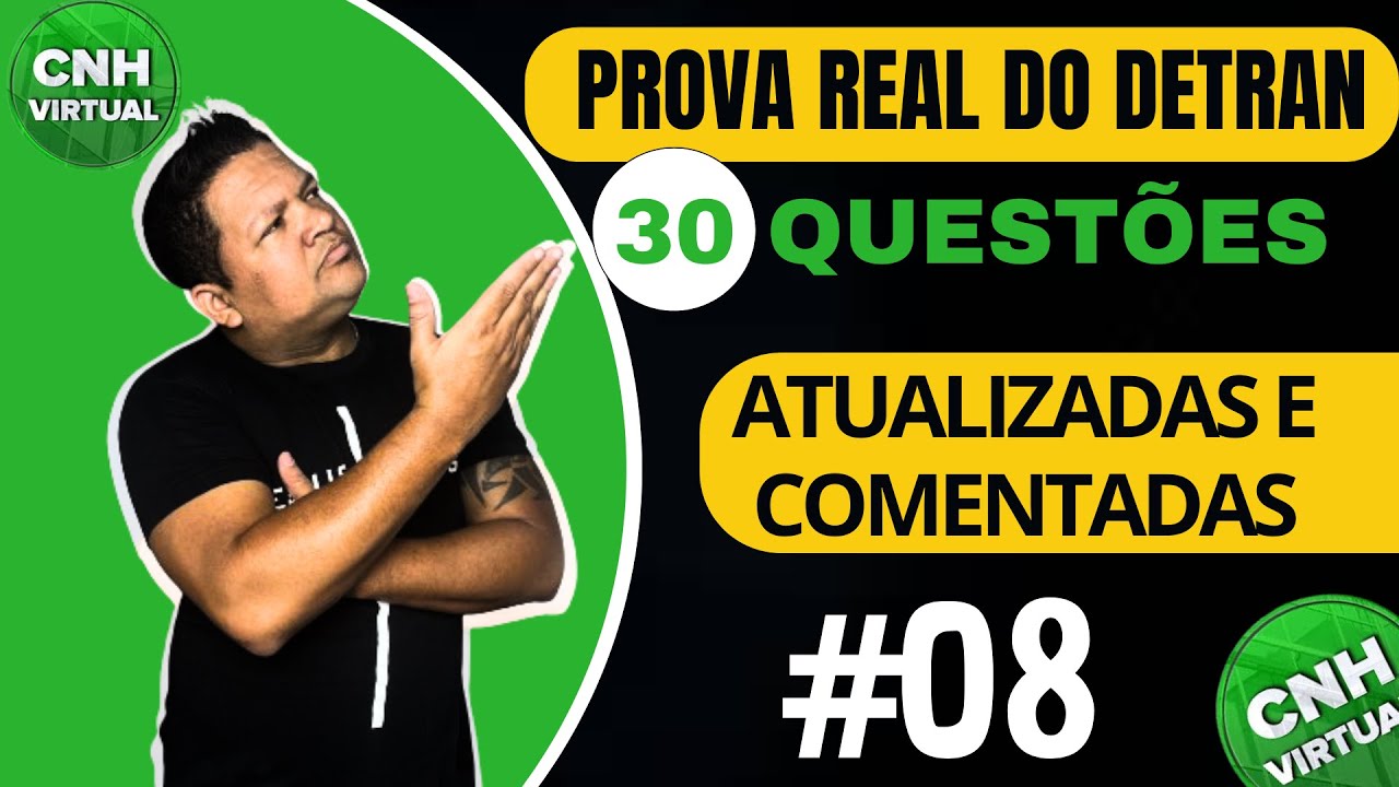 PROVA REAL DO DETRAN 2025, SIMULADO DETRAN 2025, EXAMETEÓRICO DETRAN 2025 COMENTADO E ATUALIZADO.