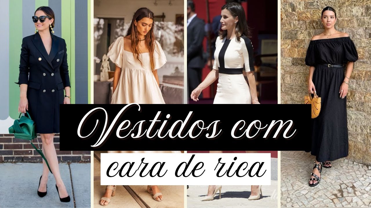 5 VESTIDOS QUE TE DEIXA MAIS ELEGANTE