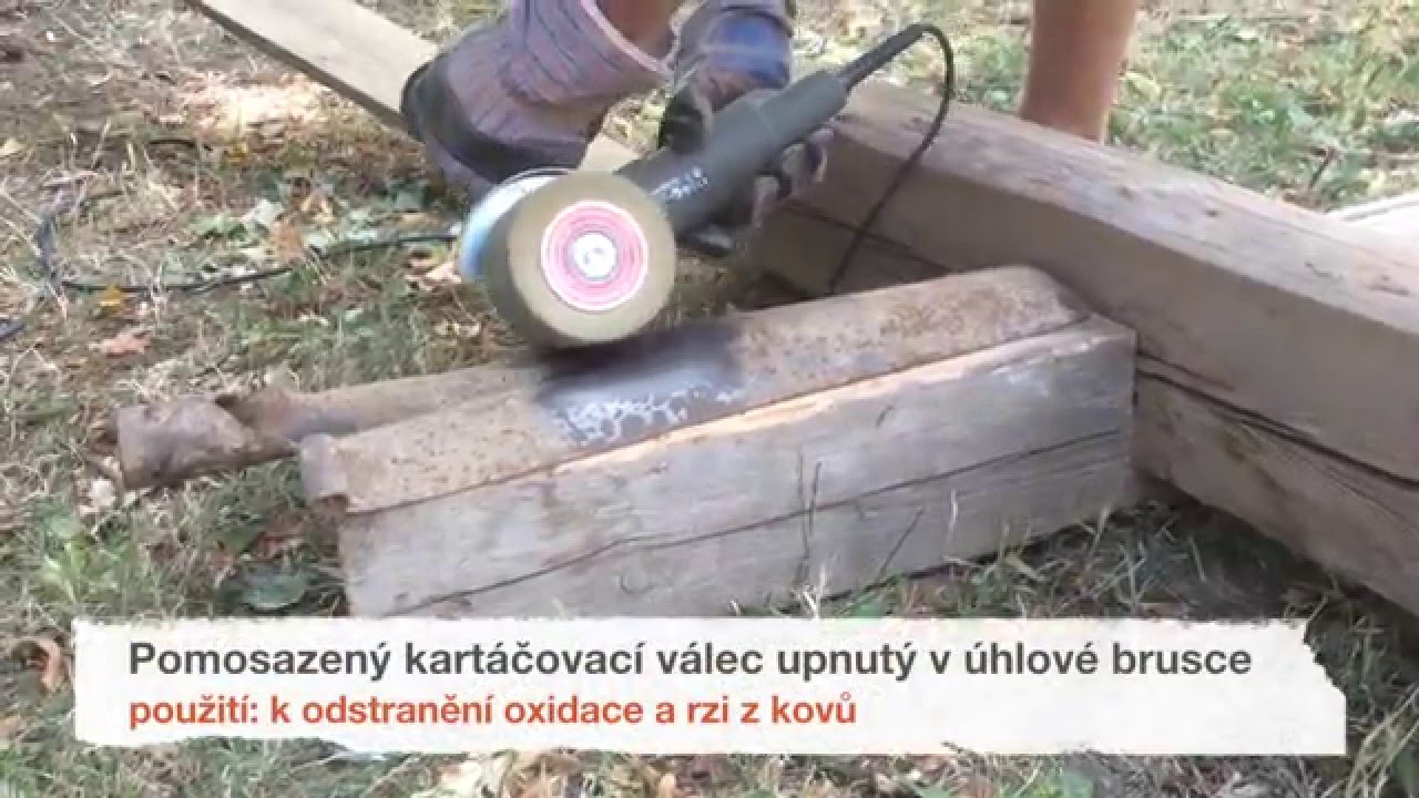Kartáčování, drásání dřeva - válcové kartáče SIT