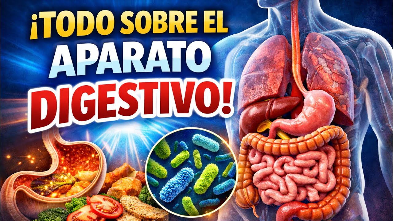 El Aparato Digestivo Explicado Paso a Paso: Anatomía, Fisiología y Curiosidades