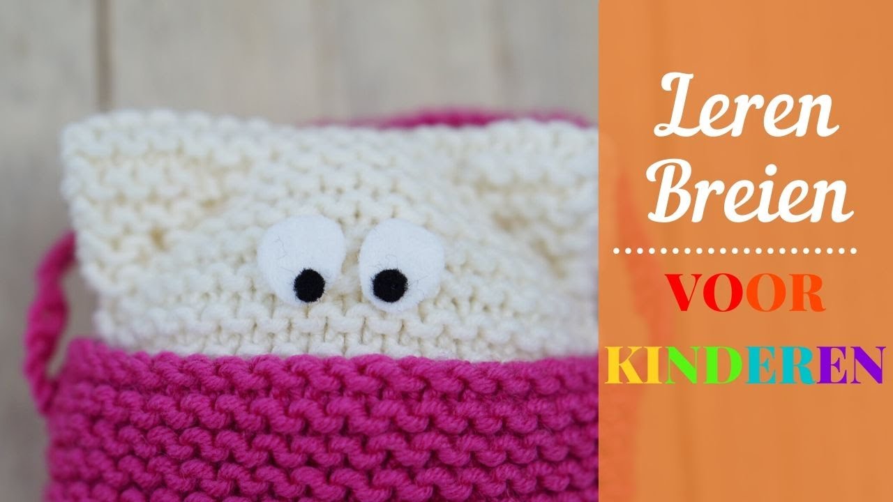 Kinderen leren breien // stap voor stap uitleg
