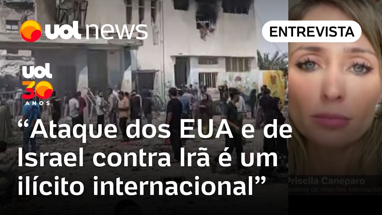 Ataque dos EUA e de Israel contra Irã é ilegal e viola o direito humanitário, diz Priscila Caneparo
