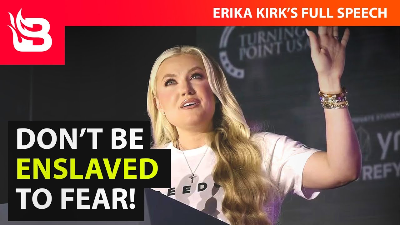 Inspirujące przem&oacute;wienie Eriki Kirk do student&oacute;w na wydarzeniu Ole Miss TPUSA | PEŁNE PRZEM&Oacute;WIENI...