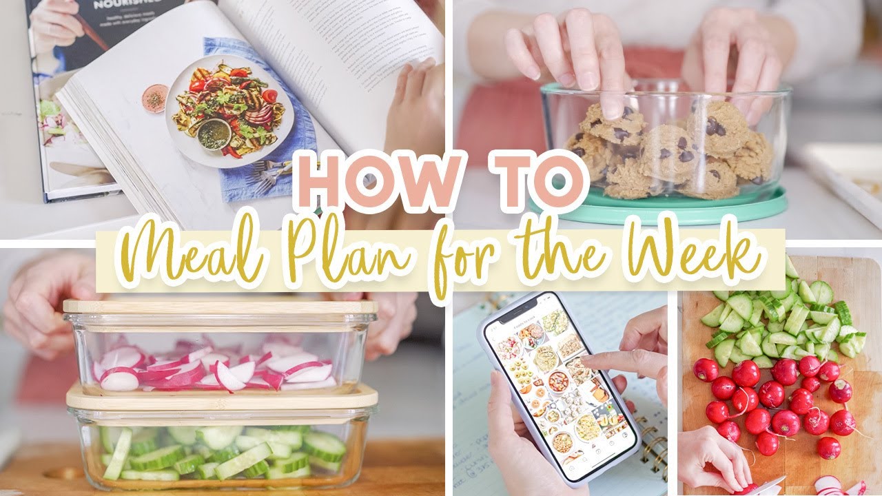 HOW TO MEAL PLAN FOR THE WEEK + Healthy Protein Ball Recipe