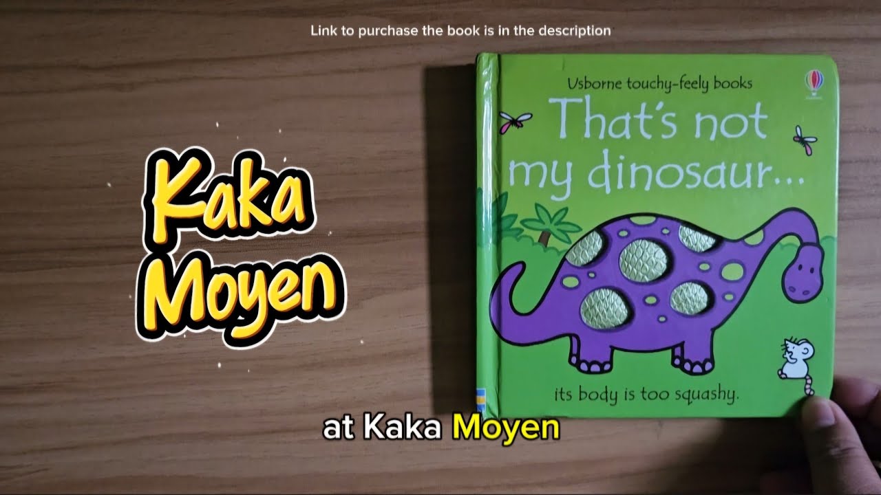 That's not my dinosaur | Usborne touchy feely books | Read aloud book | Nursery rhymes and phonetics