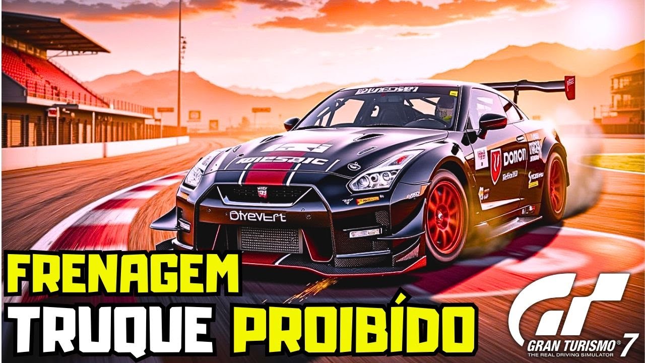 O SEGREDO DE FRENAGEM QUE OS ESPECIALISTAS NÃO QUEREM QUE VOCÊ SAIBA NO GRAN TURISMO 7