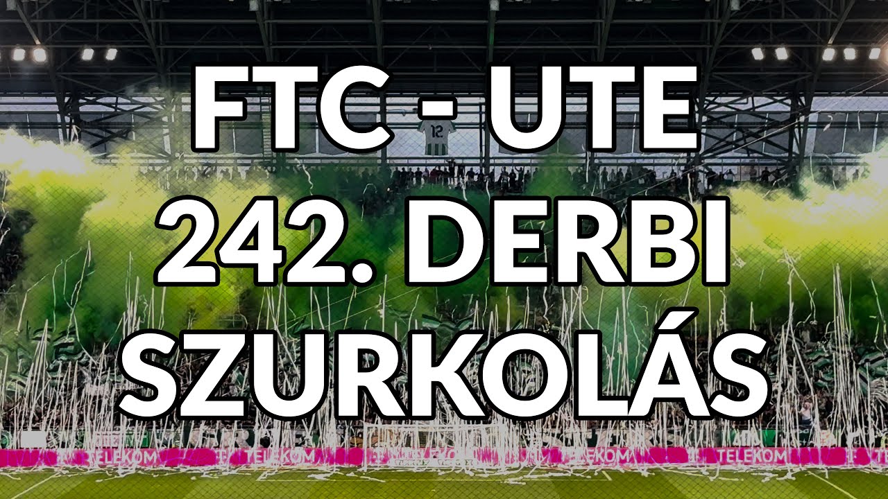 FTC - UTE // 242. derbi szurkolás & hangulat // NB1 // 2024.08.17. // Catass_tr0phy