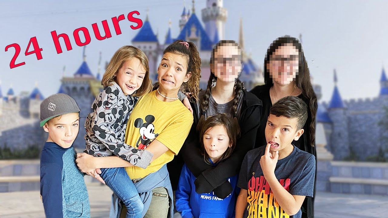 SPENDING 24 Hours with our BIGGEST FAN! taking them to Disneyland!