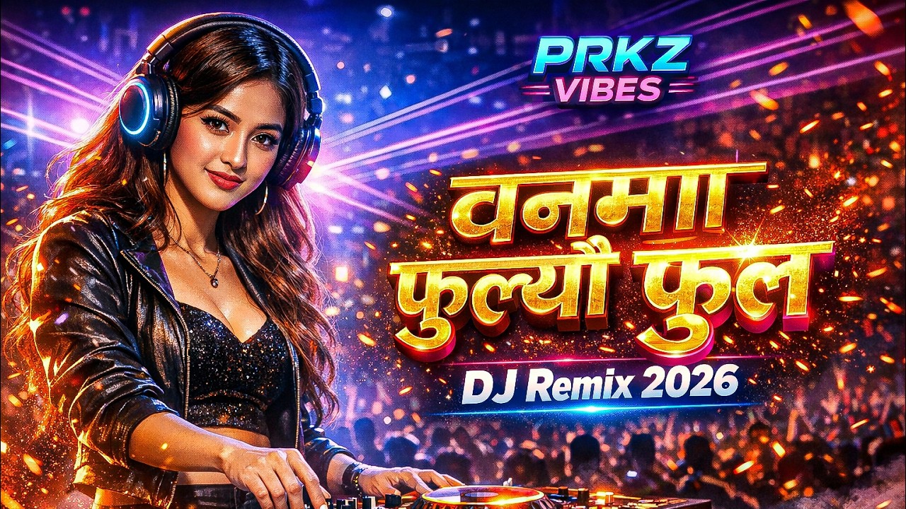 वनमा फुल्यो फूल | Nepali Lok Romantic Song | DJ Remix | Prkz Vibes