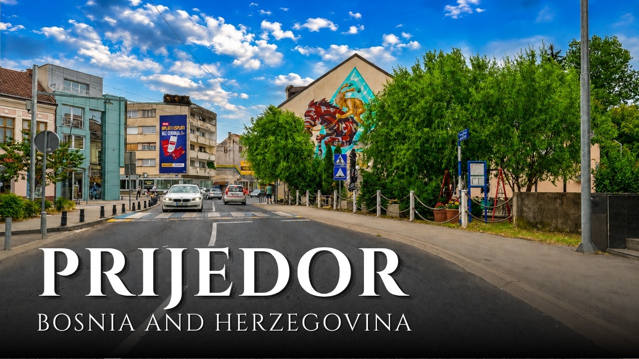 A Side of Bosnia Most Tourists Never See 🇧🇦 | Prijedor Scenic Drive 4K