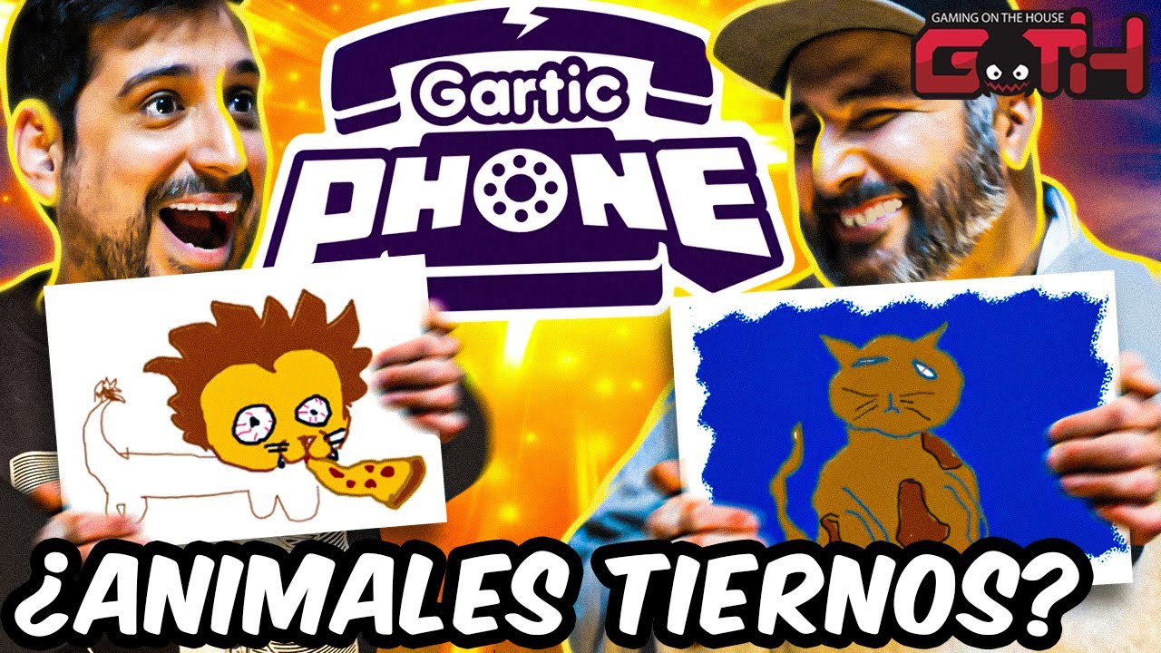 Dibujando Animalitos Tiernos en Gartic Phone con los Artistas