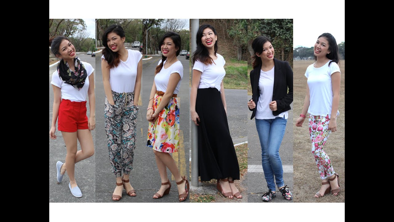 One Shirt To Rule Them All | Styling Your Plain White Tee!