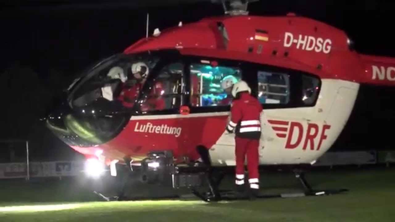 Nachtstart Christoph Nürnberg mit neuer H145