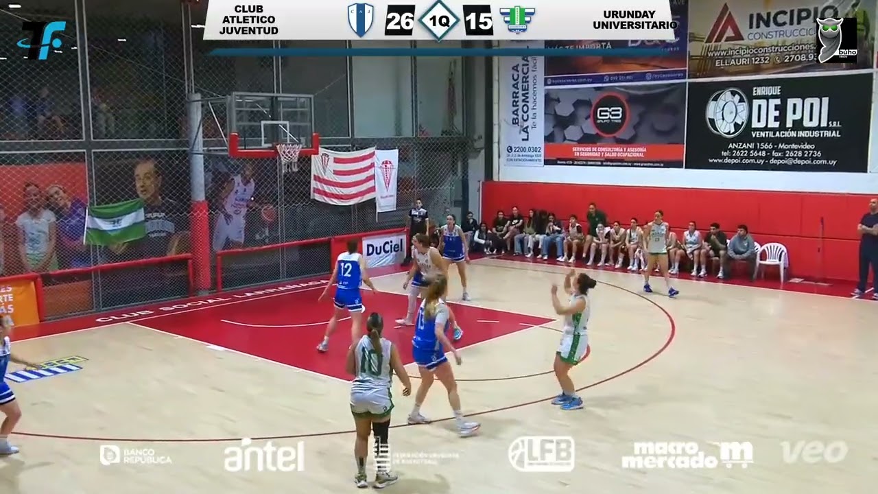 LFB 2025 / Club Atlético Juventud vs Urunday Universitario / partido 3