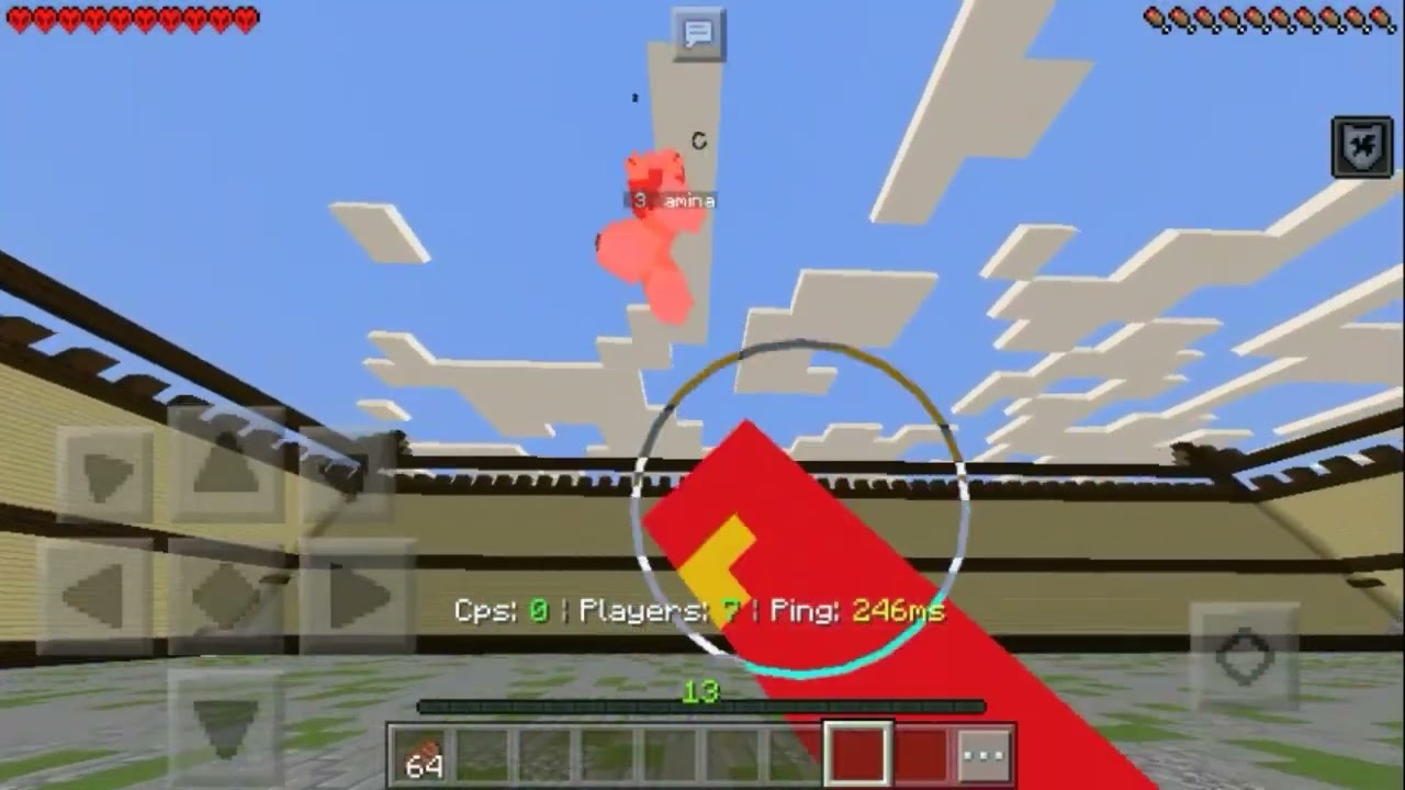 first hit sync video in mcpe 0.14.3 version?