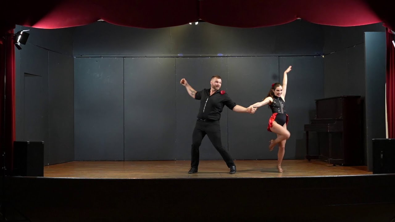 2025 Amateur Salsa Competition Couple #3