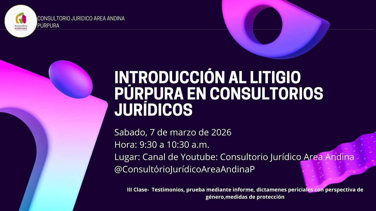 Aspectos Procesales del Litigio Púrpura-III clase