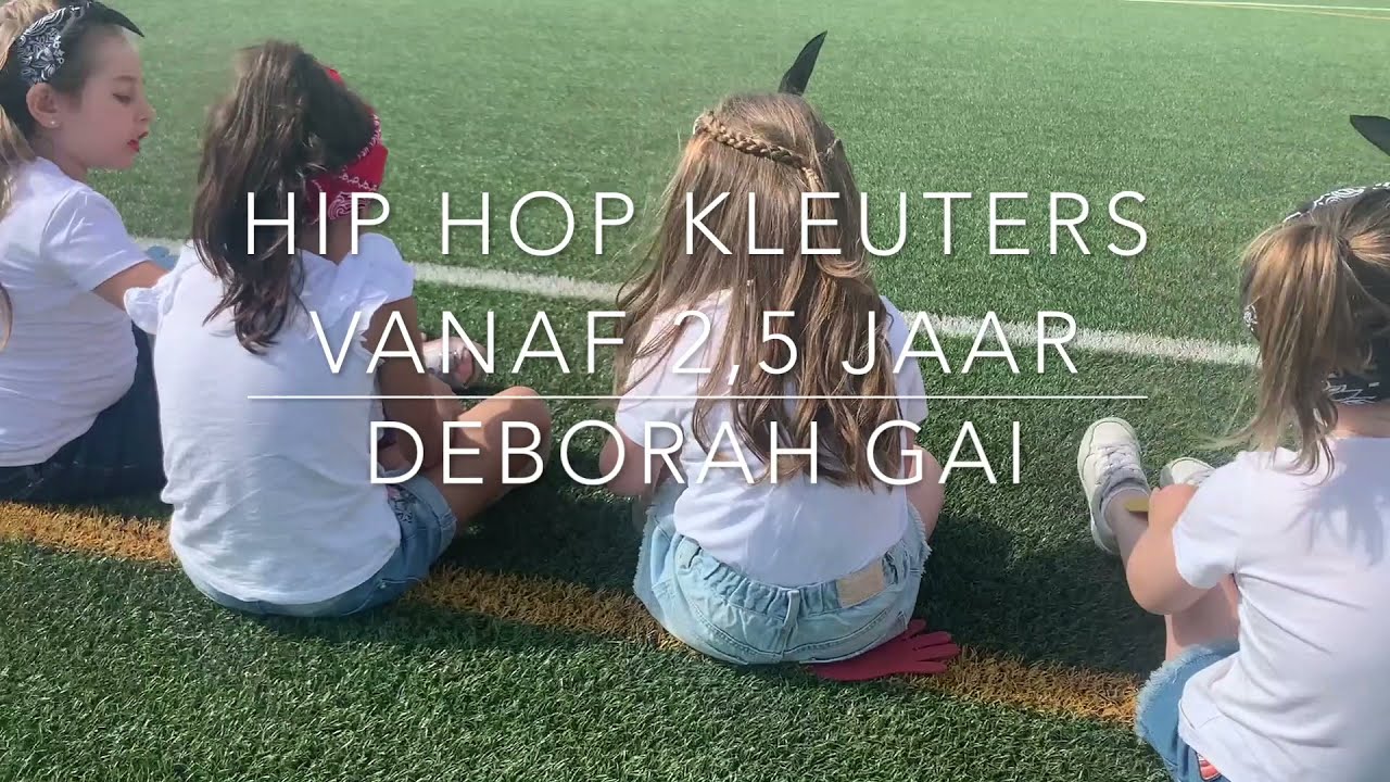 Hip Hop kleuters 2,5 jaar - 5 jaar / Deborah Gai (HD)