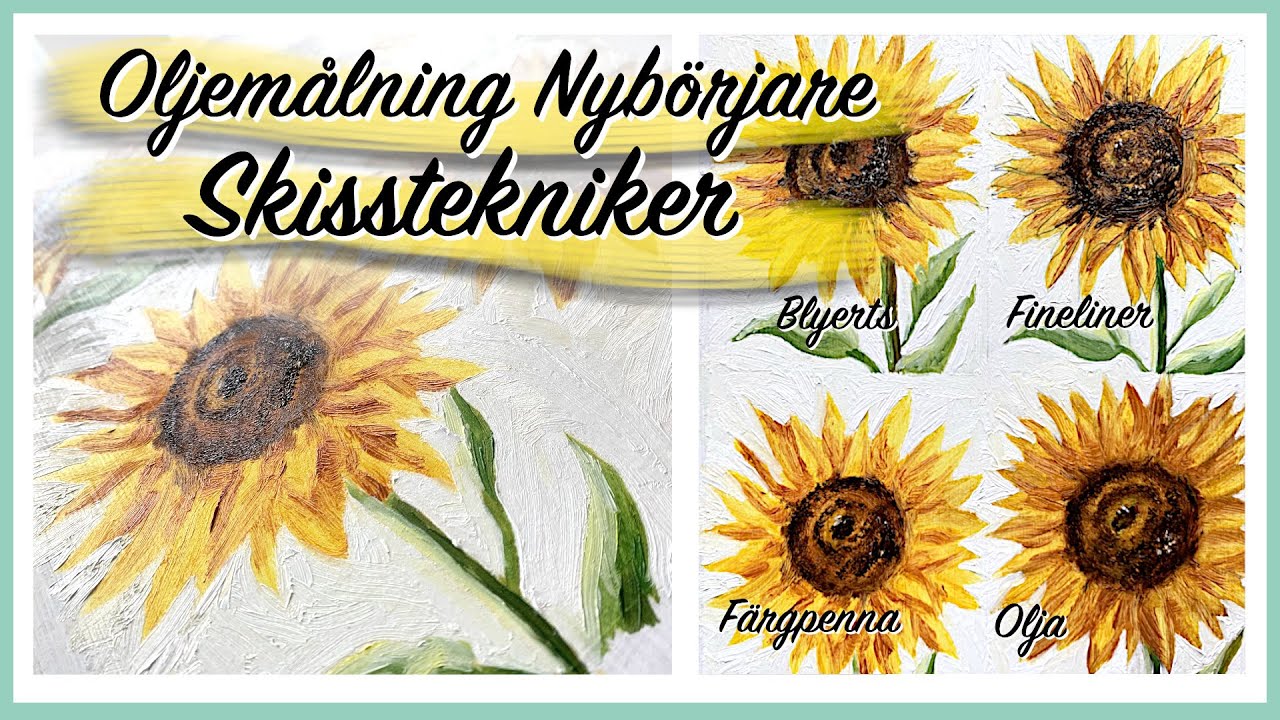 Oljem&aring;lning NYB&Ouml;RJARE | Skisstekniker