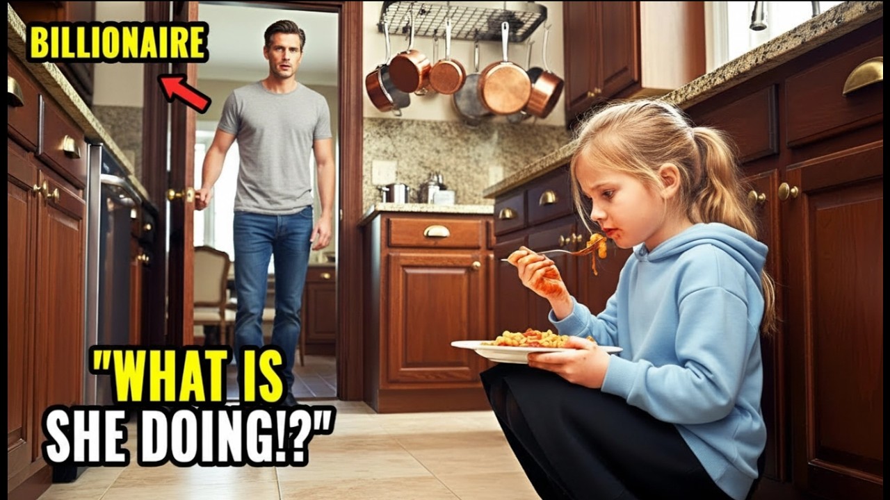 Billionaire Finds His Maid's Daughter Hiding To Eat Leftovers — His Reaction Will Shock You