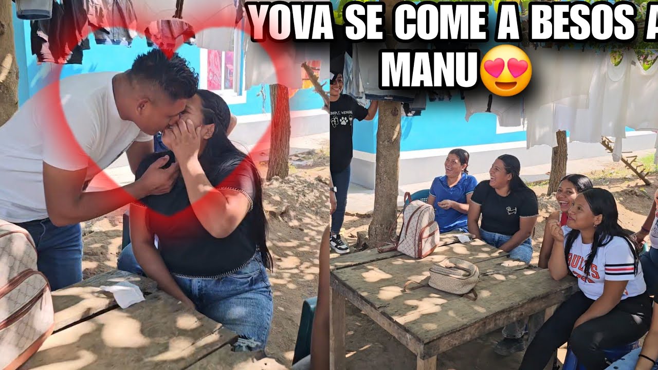 Santo Dios YOVA  Se Come A Besos  A MANU  Enfrente De Todos😍 Todos Se Quedaron Boca Abierta 😱 