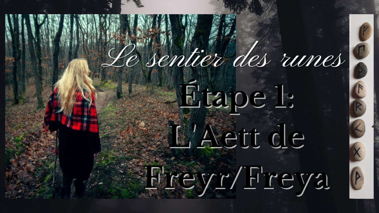 Découvrir les runes 1ère étape: L'Aett de Fehu, associée aux divinités Freyr et Freya.