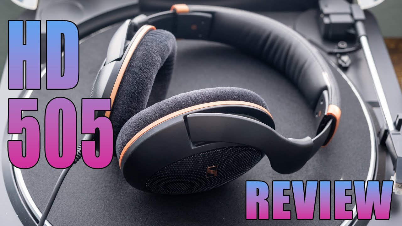 Sennheiser HD 505 review: Awesome open-back headphones!
