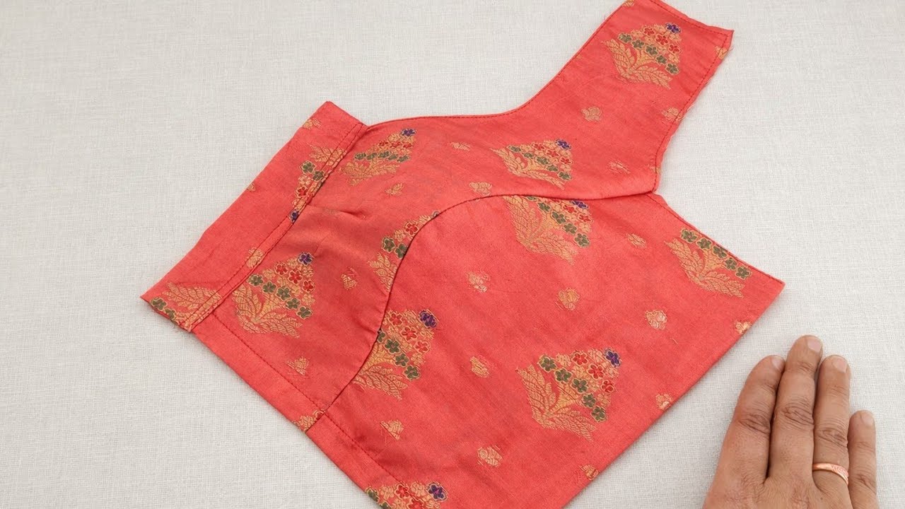 36 Size Princess Cut Blouse Cutting and Stitching Easy Method/Designer Blouse 🎊