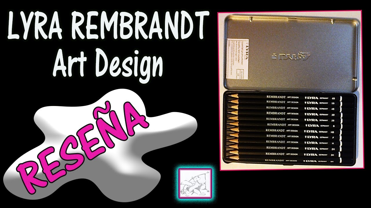 Lyra Rembrandt Art Design RESEÑA Lápices de Grafito para Dibujar