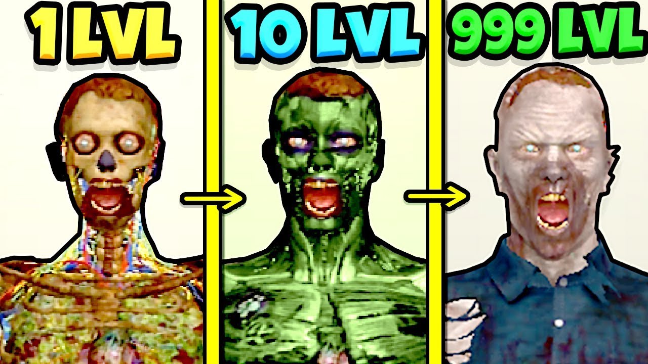ЭВОЛЮЦИЯ ЗОМБИ ЧТОБЫ СОБРАТЬ ПО КУСОЧКУ СВОЕГО ЗОМБИ В ИГРЕ IDLE HUMAN!