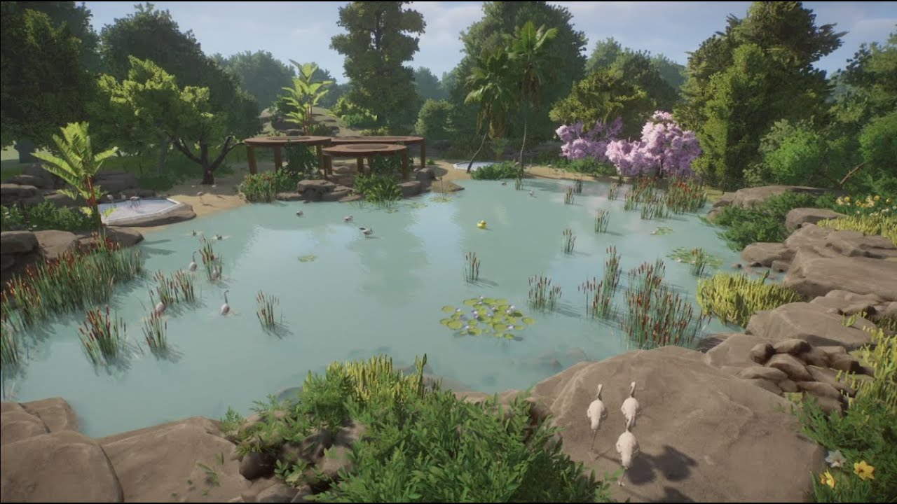Oakley zoo has flamingos!! PLANET ZOO