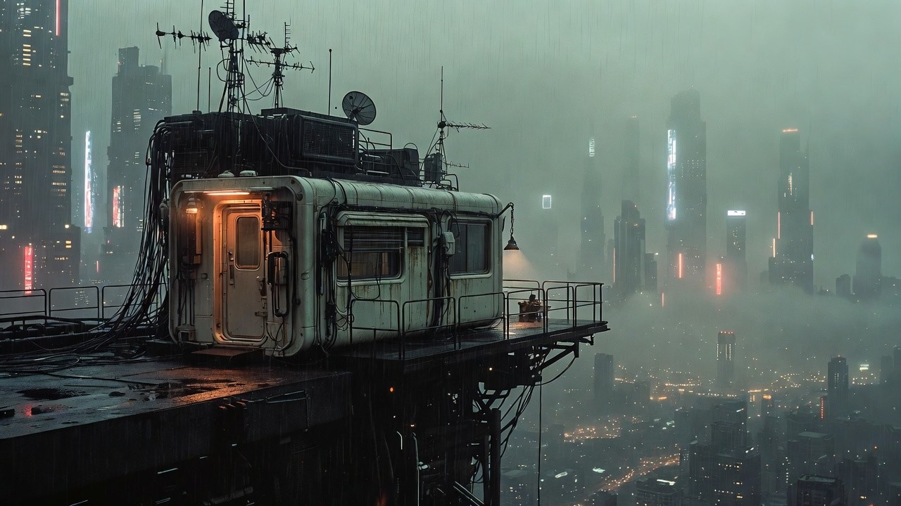 Silent Control Tower – Dark Ambient Dystopian Soundscape – Dark Ambient Post-Apocalyptic Soundscape