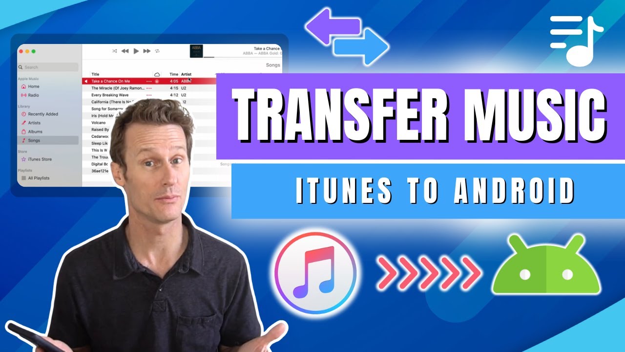 Как перенести музыку из iTunes на Android