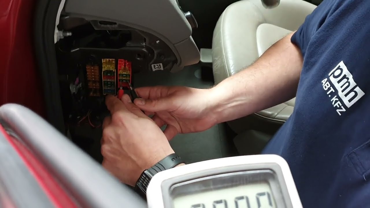 Ruhestrom prüfen mit FSA und Multimeter