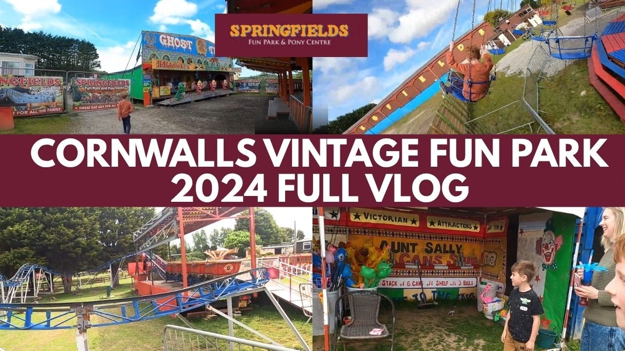 Springfields Fun Park & Pony Centre | Cornwall Secret Theme Park | 2024 Vlog