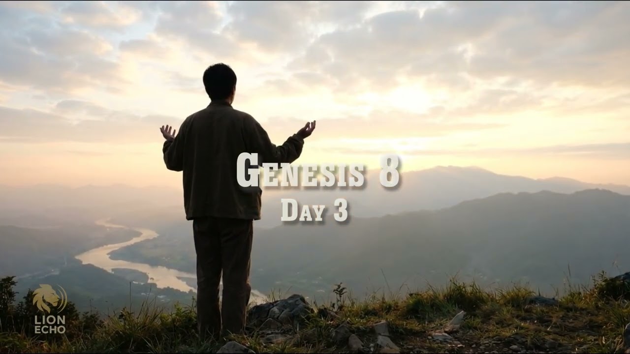 Day 3 — The Flood and the Promise — Bible in a Year ✝️ | Peaceful Contemporary Worship Scripture