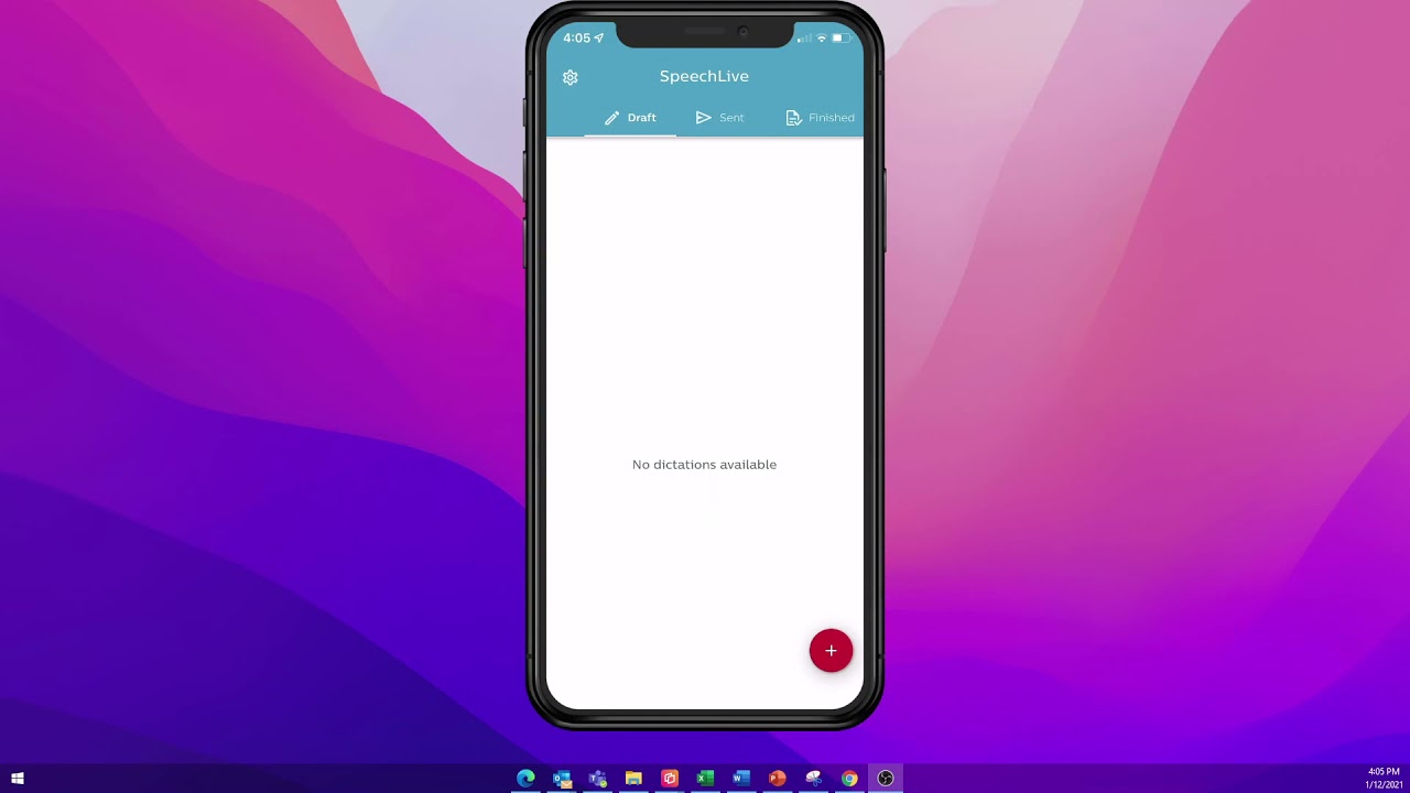 Flexible Typist Assignment (Mobile) : SpeechLive Dictation App New Feature