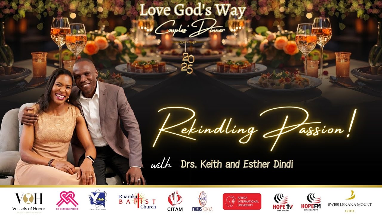 Love God's Way Couples Dinner 2025 with Dr. Esther and Keith Dindi
