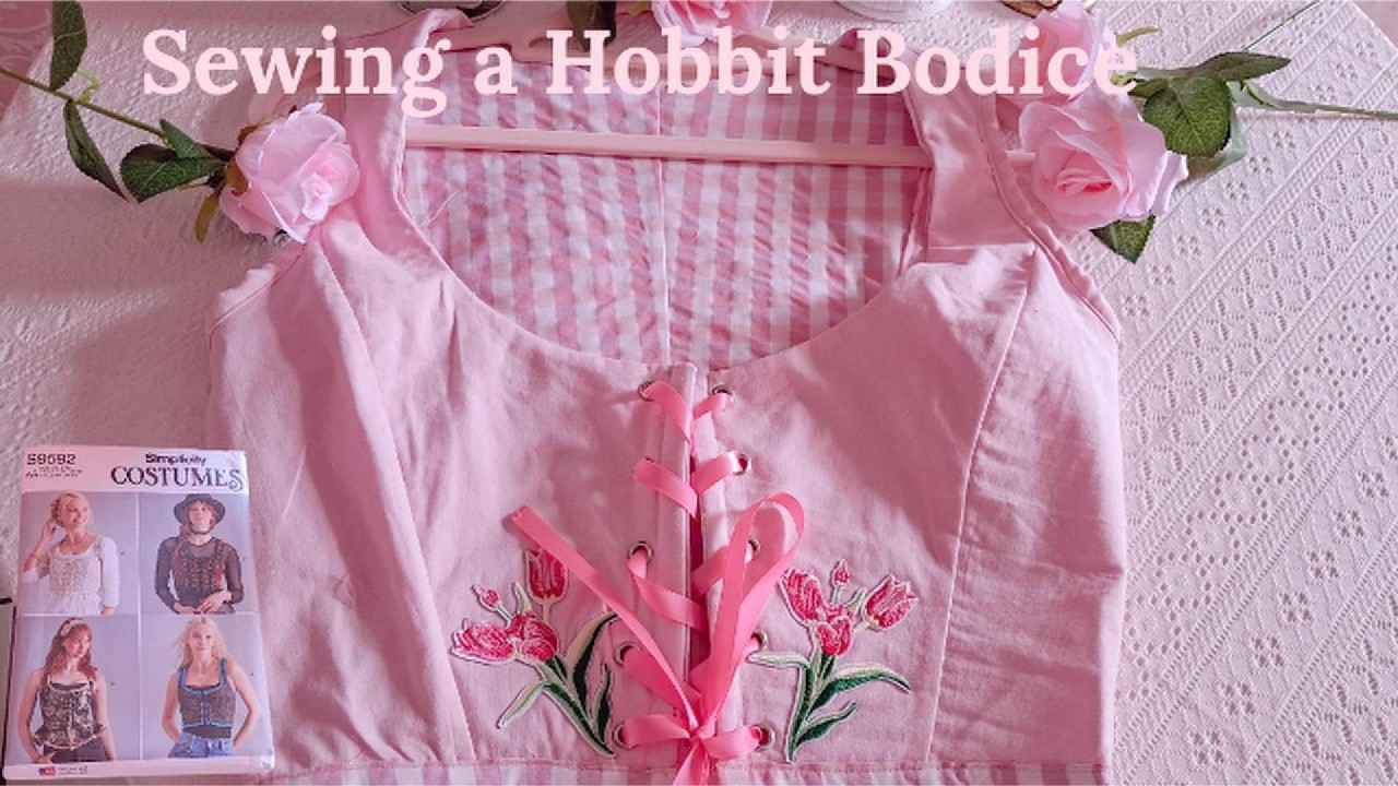 Creating a Pink Hobbit Bodice