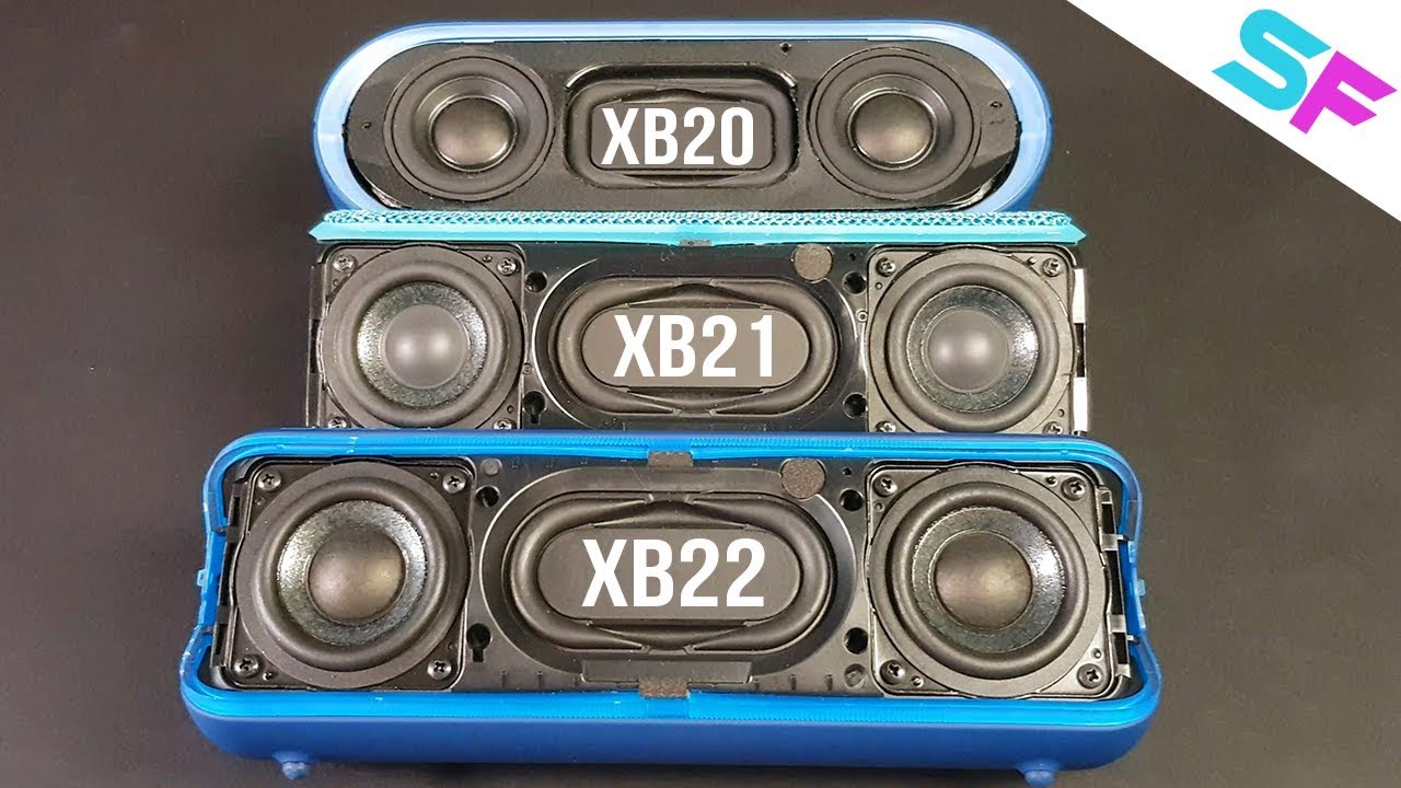 Sony SRS-XB22 - How To Remove The Speaker Grill