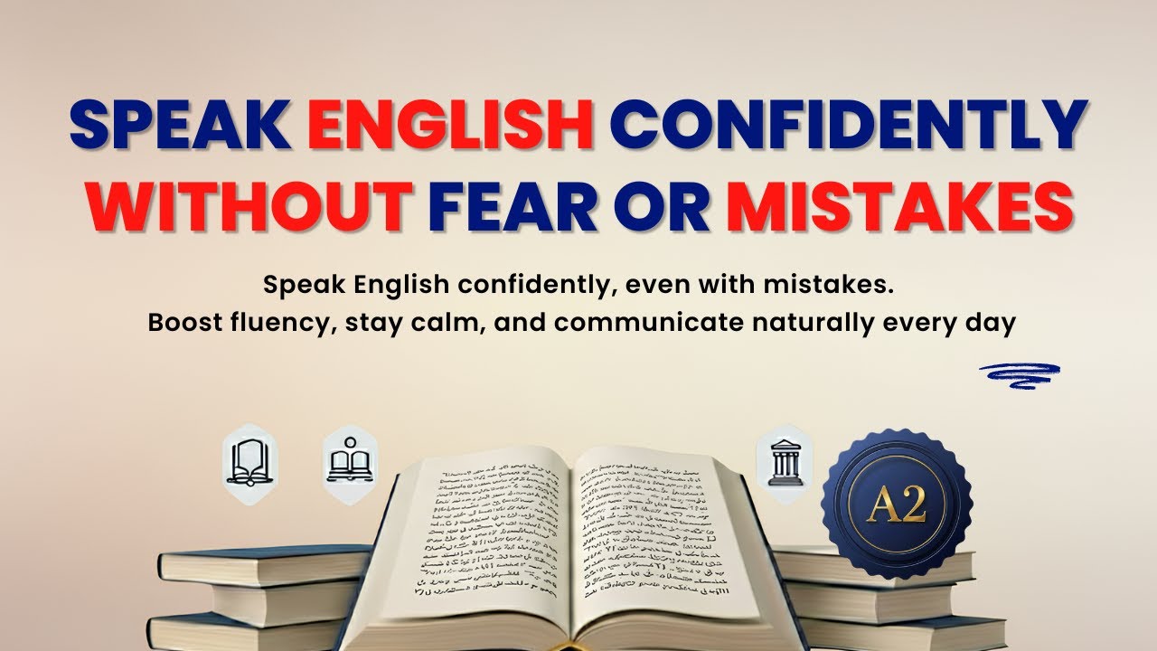 English Confidence Guide | Speak Fluently Without Worrying About Mistakes