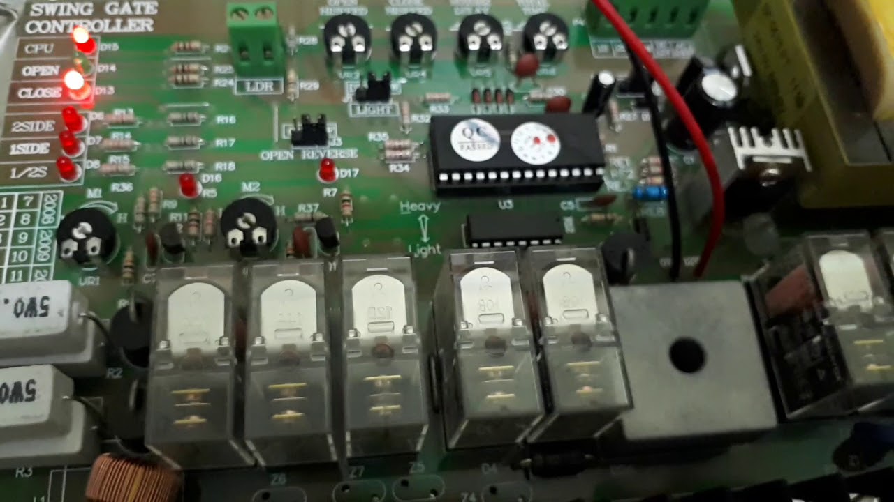 Autogate Swing Gate Controller Problem Part 1/2 | Masalah Autogate
