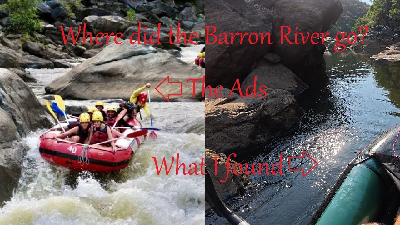 Ep 64 - Packrafting the not so mighty Barron River in Cairns, Australia, in 4K