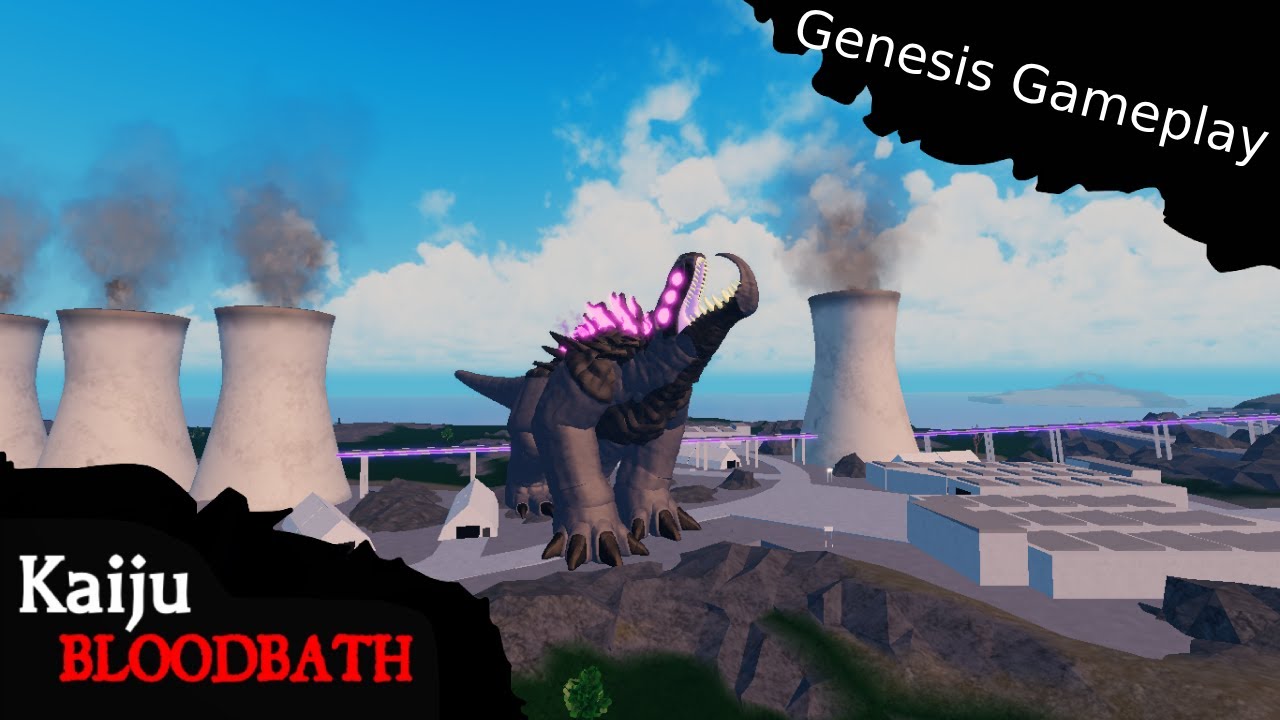 Genesis Gameplay in Kaiju Bloodbath