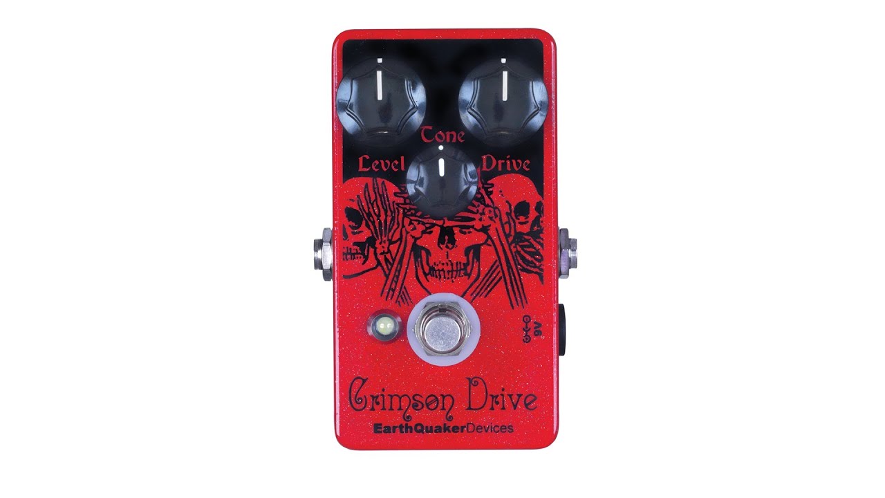 EarthQuaker Devices Crimson Drive Germanium Overdrive