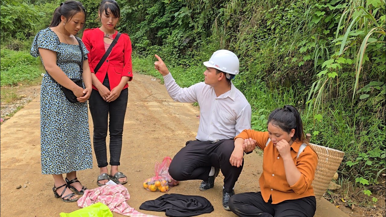 Single mother being bullied, kind engineer steps in to help protect her - ly tu tuc