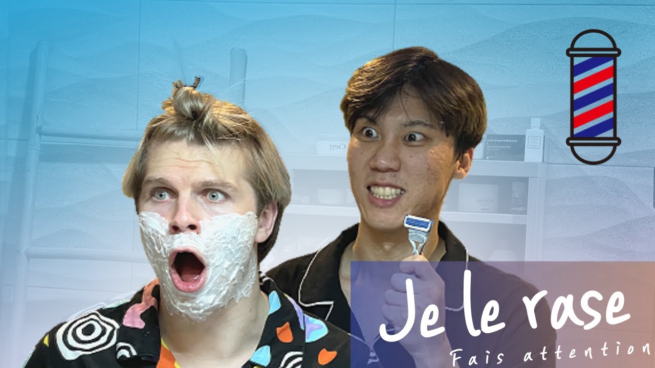 [🇰🇷&🇫🇷] Raser la barbe de mon copain🪒